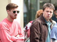 Broadchurch characters filming in Clevedon