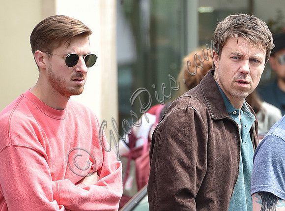 Broadchurch characters filming in Clevedon
