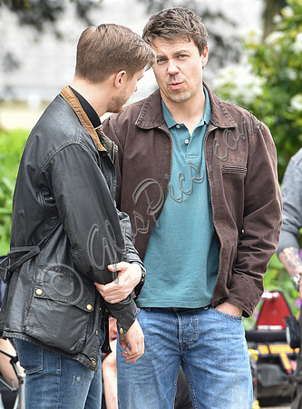 Broadchurch characters filming in Clevedon