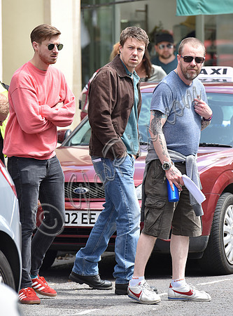 Broadchurch characters filming in Clevedon