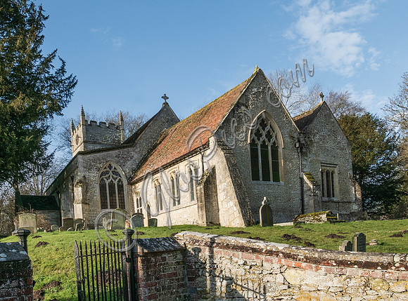 Views of St Bartholomew's church at Brightwell Baldwin in Oxfordshire