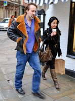 Nicolas Cage with third wife Alice Kim