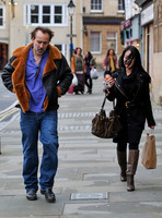 Nicolas Cage with third wife Alice Kim