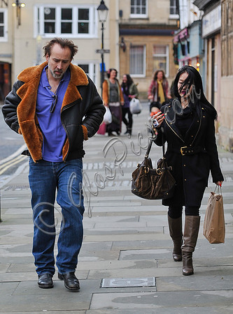 Nicolas Cage with third wife Alice Kim