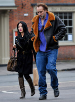 Nicolas Cage with third wife Alice Kim