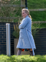 Gillian Anderson filming Sex Education season 3
