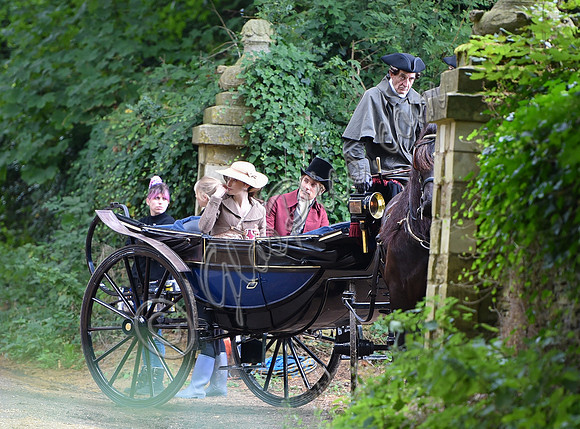 Filming Poldark series 3