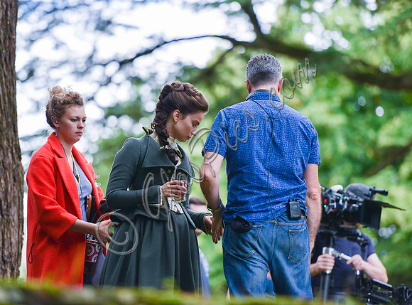 Filming Poldark series 3