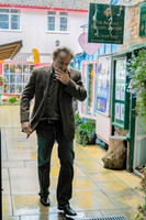 Nicolas Cage leaving the Bridget Healing Centre