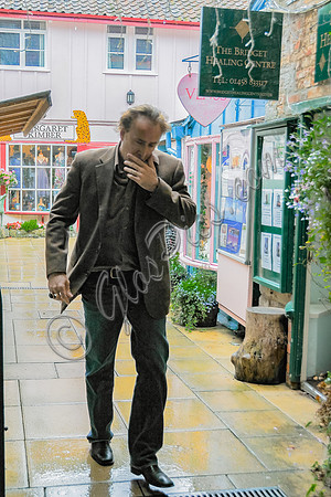 Nicolas Cage leaving the Bridget Healing Centre