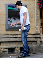 Nicolas Cage at Cash Machine