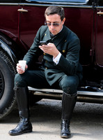 Film extras Downton Abbey