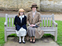 Film extras Downton Abbey