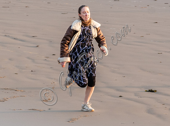 Erin Doherty on set of Chloe