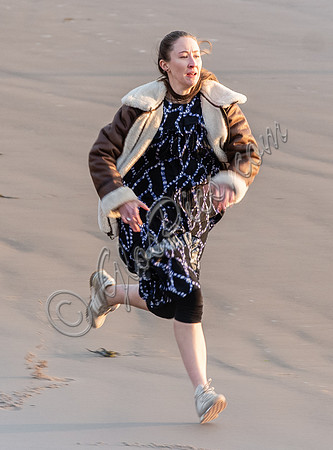 Erin Doherty on set of Chloe