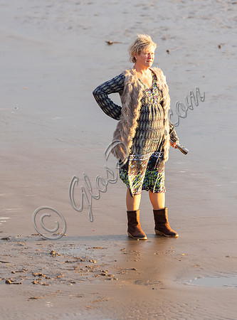 Lisa Palfrey on set of Chloe