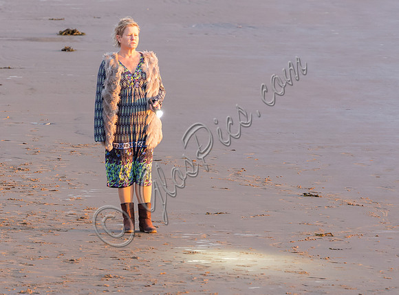 Lisa Palfrey on set of Chloe
