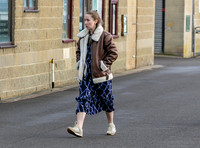 Erin Doherty on set of Chloe