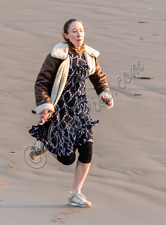 Erin Doherty on set of Chloe
