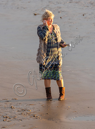 Lisa Palfrey on set of Chloe
