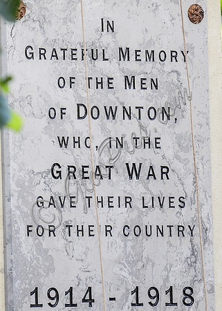 close-up of inscription on memorial