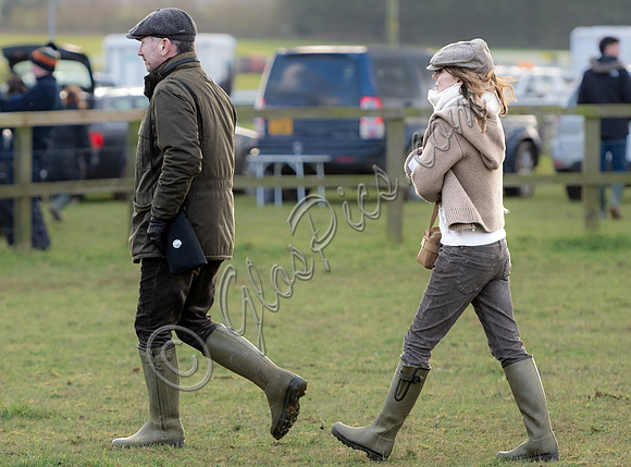 Christian and Geri Horner together at Cocklebarrow aces