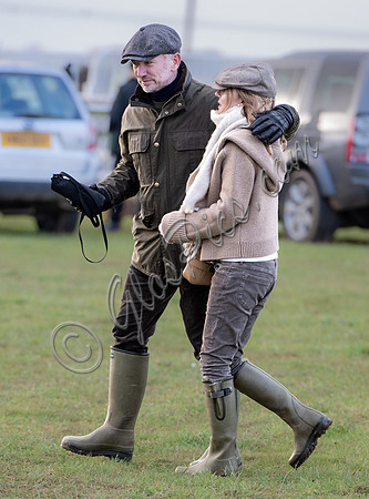 Christian and Geri Horner together at Cocklebarrow aces