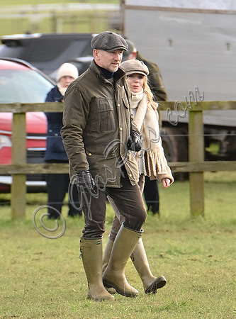 Christian and Geri Horner together at Cocklebarrow aces