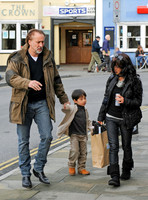Nicolas Cage, Alice Kim and Kal-El Cage
