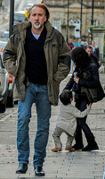 Nicolas Cage, Alice Kim and Kal-El Cage