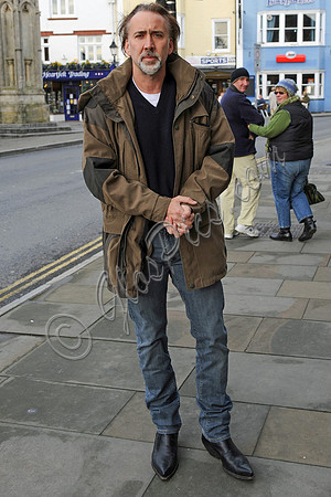 Nicolas Cage in Glastonbury