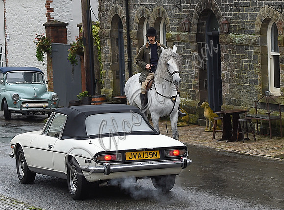 Ben Whishaw plays "Norman Scott"