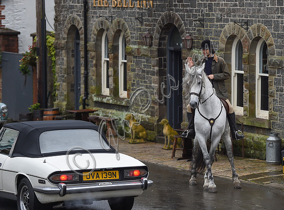 Ben Whishaw plays "Norman Scott"