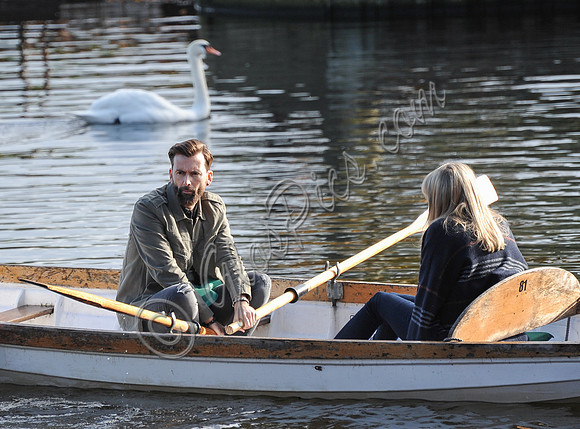 David Tennant and Lucy Punch