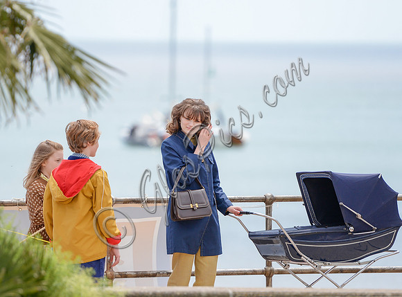 Filming "The Mercy"