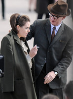 Filming "The Mercy"