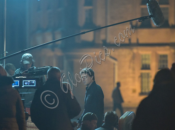 Tom Cruise on set of "The Mummy", scenic, atmosphere