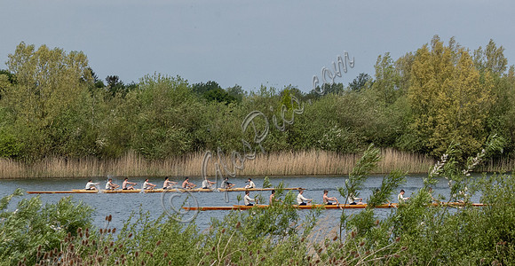 Filming "The Boys In The Boat" on location near Swindon, Wiltshire