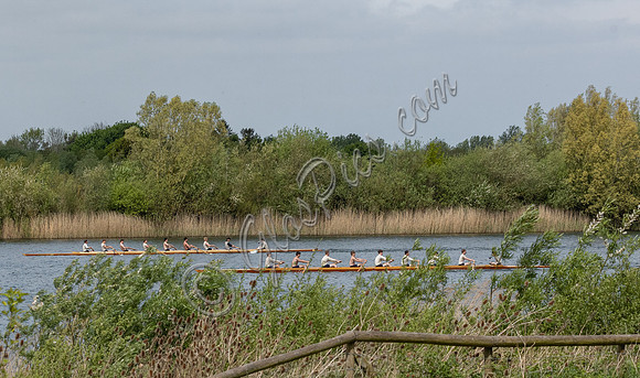 Filming "The Boys In The Boat" on location near Swindon, Wiltshire