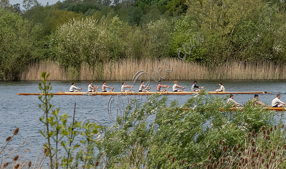 Filming "The Boys In The Boat" on location near Swindon, Wiltshire