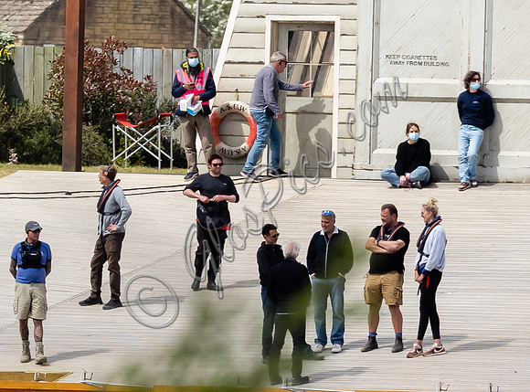 Director George Clooney working on his 61st Birthday