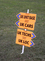 Set getting ready to film latest James Bond Movie at Blenheim Palace, Oxfordshire 'Spectre