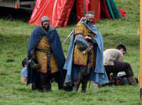 Battle scene filming for The White Princess