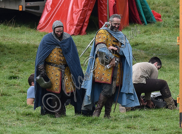 Battle scene filming for The White Princess