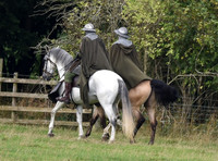 Battle scene filming for The White Princess