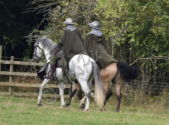 Battle scene filming for The White Princess