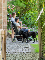 Richard Hammond in wheelchair
