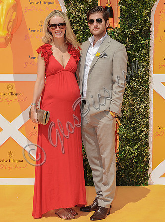 Kate and Jack Freud standing