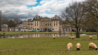 Badminton House during filming