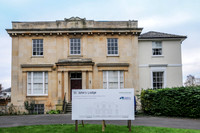 exterior views of St John's Lodge, Cheltenham